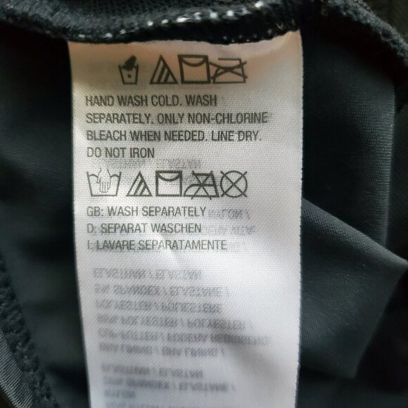 AmberNoon II NWOT One-Piece Halter Top Swimsuit in Black Size 20W - Picture 10 of 16